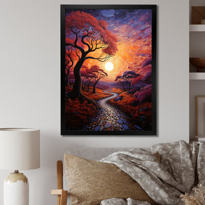 Dakyra Sunset Sunset Reverie Pointillism I - impression