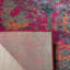 Tapis fuchsia / bleu Hertzler-2047087617