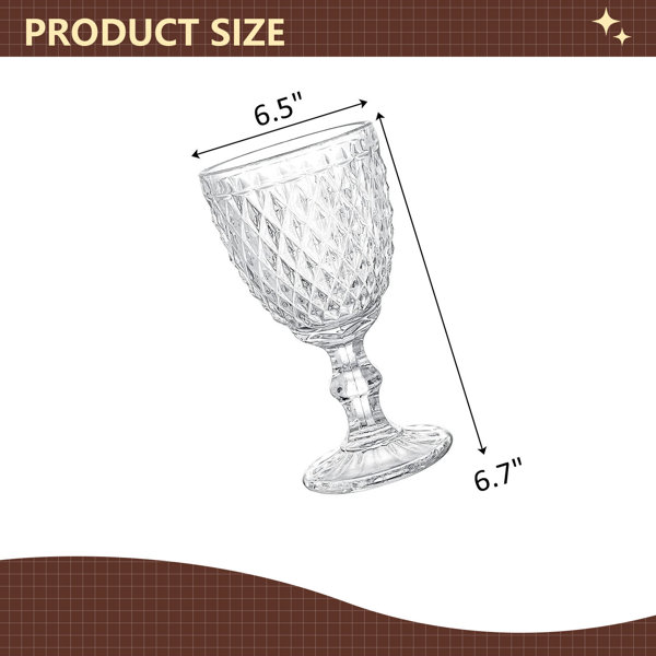 AllModern Gaige 16 oz. Plastic Goblet Set & Reviews