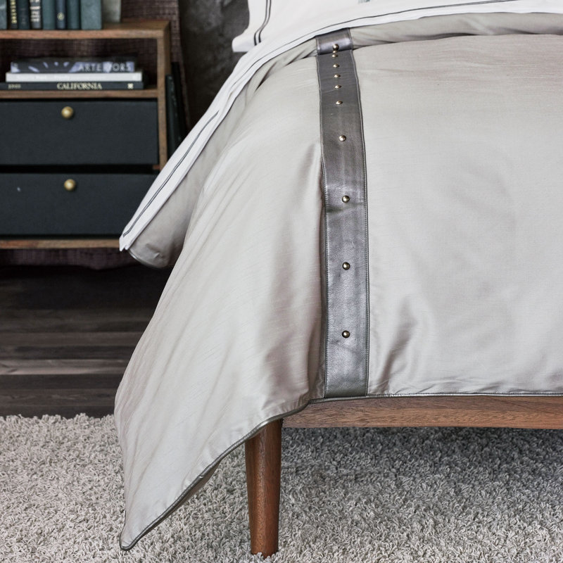 Liam Industrial Polyester Duvet Cover, Full Duvet Cover