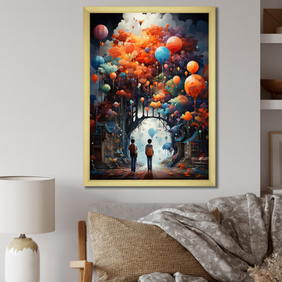 Écoles, garçons, savoir infini - paysages urbains, impressions d'art mural