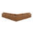 Modern Sofa Brighton Modular Wedge, Graleather