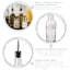  Bormioli Rocco Officina 1825 Olive Oil Bottles with Pourers