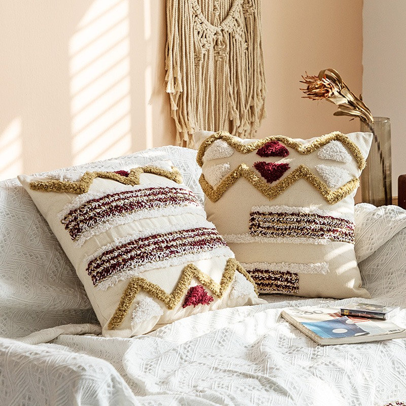 Solid Linen Pillow Cover