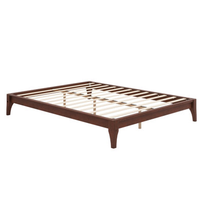 Solid Dry Bamboo Wood Platform Bed