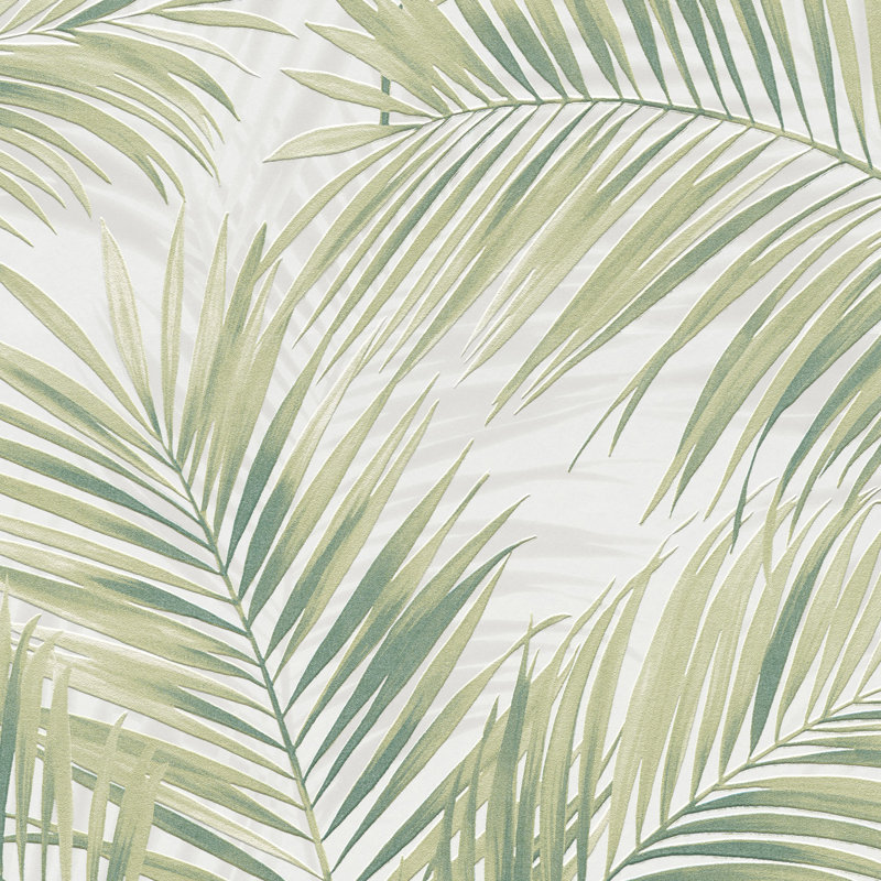 Papier peint Calvado Palm, Green