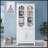 Metal Decorative Office Filing Storage Cabinet with Lock and Adjustable Shelves, Perfect for Organized and Stylish Workspaces-1034350948-1034350955