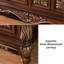 Armoire d'appoint en bois manufacturé brun massif-1915080489