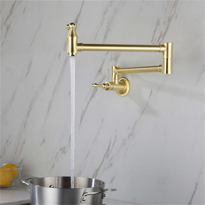 Red Cloud Kitchen Faucet, Gold