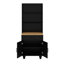5-Tier Bookshelf, Tall Bookcase With 2 Doors And 1 Drawer, Adjustable Shelf-999243442