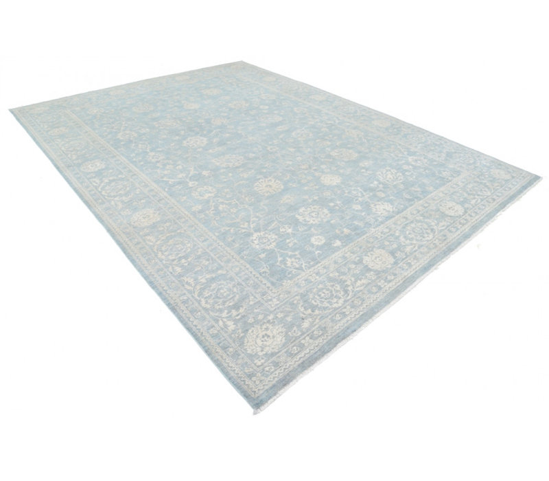 One-of-a-Kind 9'1"X12'4" Area Rug in Beige/Ivory/Malibu