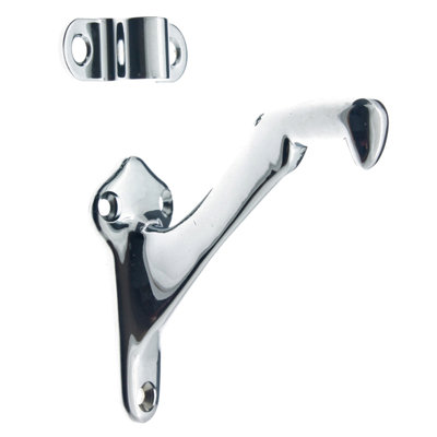 Solid Brass Hand Rail Bracket