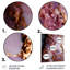 «Rose and Gold Marble Agate River II», reproduction d'art murale abstraite en métal-1184027148