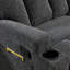 Causeuse inclinable manuelle avec porte-gobelets et rangement pour poches 56,7 po Brost-102051325-121418404