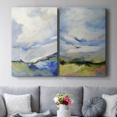 Around the Clouds III-Premium Gallery Wrapped Canvas -Ready to Hang
