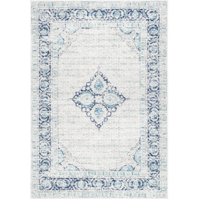Tapis oriental bleu clair Arkins