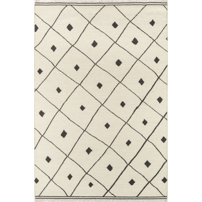 Thompson Hand Woven Wool Geometric Area Rug