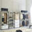 Metal Walk-In Wardrobe - Enhance Durability With Powder Coating And Wood Closet Frame, Deep Storage, Heat & Water , Scratch Stain E0 Board, Reinforced , Modular Configuration