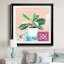 Growing Happy II - peinture encadrée-1690876870-1690876877