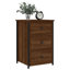 Caulkins 40cm W Iron Bedside Table-181568806-146869744