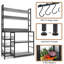 Floramae 39.37'' Steel Standard Baker's Rack with Microwave Compatibility