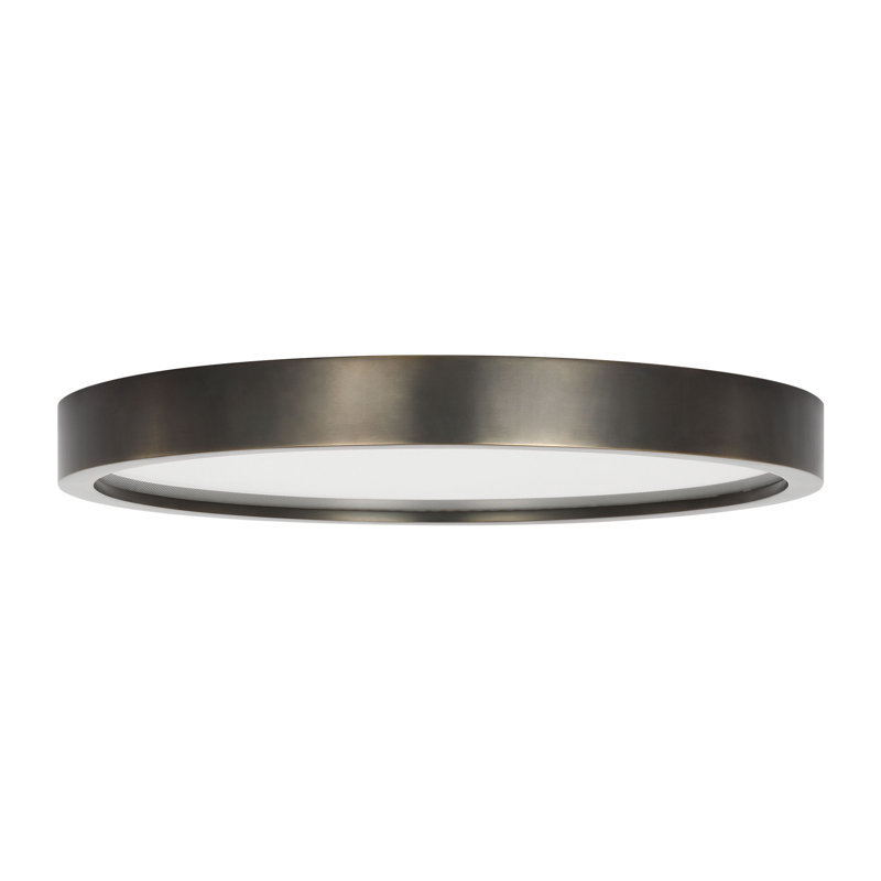 Cerne 1 - Light LED Flush Mount, 1.9" H x 18" W x 18" D