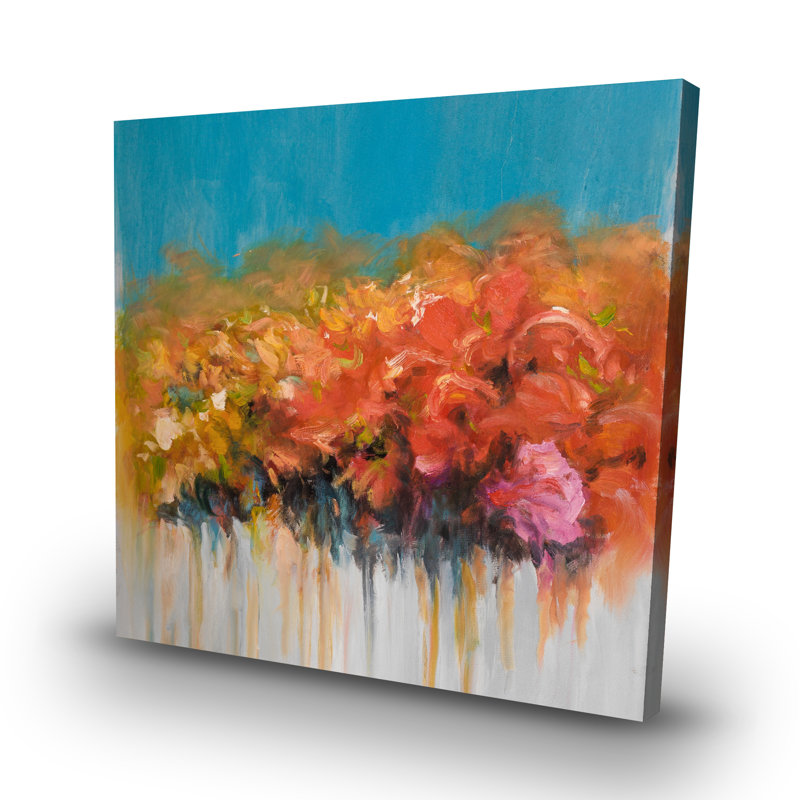 flowers bundle - 32"x32" art on canvas