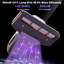 Puissant aspirateur de lit avec lumière UV-C, capteur de poussière intelligent, filtre Hepa, aspiration de 15 kpa, aspirateurs portatifs à double tasse de 700 W pour le nettoyage du matelas, nettoyeur de tapis, technologie ultrasonique et de chauffage,