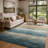 Machine Washable Indoor/Outdoor Chantille ACN2941 Striped Rug-128961526