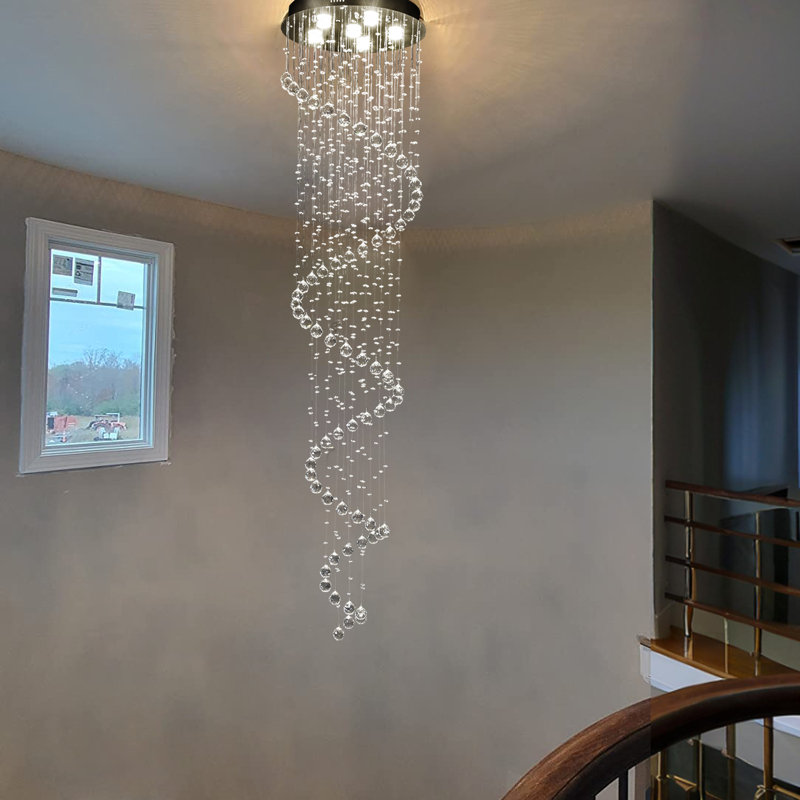 Lustre tourbillon moderne et moderne pour lustre de cuisine de salle à manger de vestibule