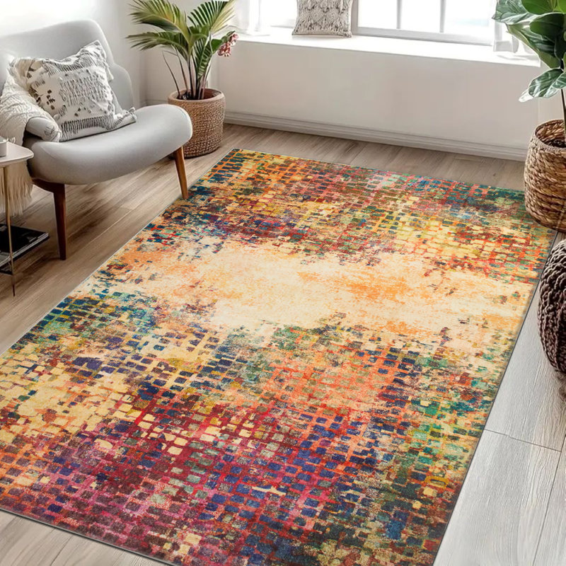 Luxury Plush Area Rug Modern Decorative Carpet for Home Interior Decor, Rectangle 160 x 230 cm