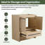 Base de meuble-lavabo simple 30 po seulement, base sans plateau en chêne dune
