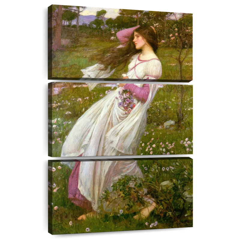 Leisha Windflowers, 32" H x 20" W