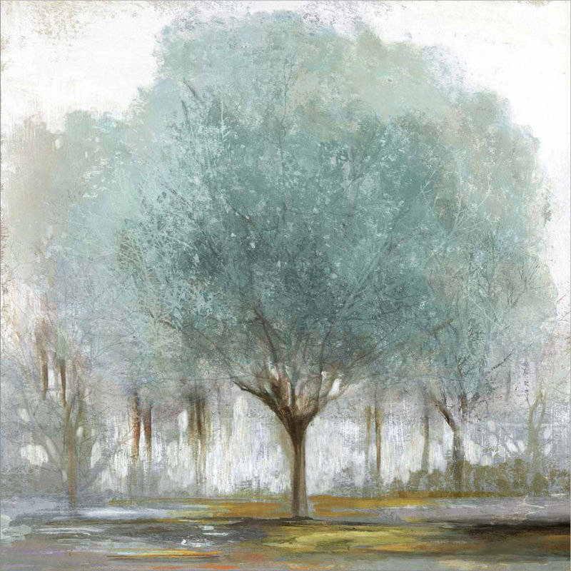 «By The Treeside II» par Allison Pearce, art mural sur toile, H 12 po x l 12 po x P 1,5 po
