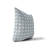 Dot Locked Slate Blue Throw Pillow-107807972