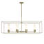 Portico 6 - Light Kitchen Island Linear Pendant-1818240007-1818240425-1818240438