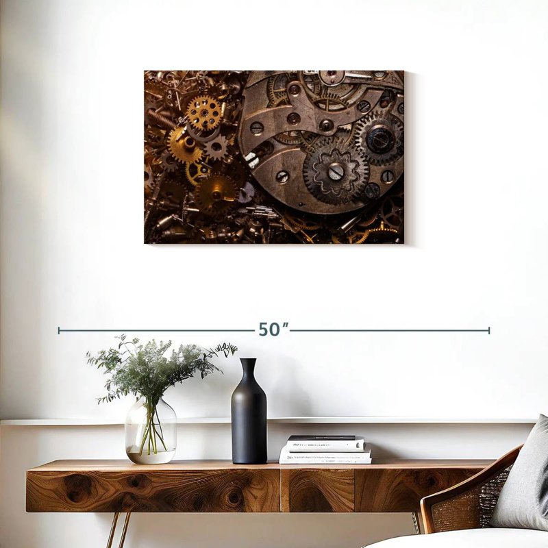 Kerner Old Gears, H 20 po x l 30 po