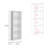 Simla 3 Piece Living Room Set With 3 Bookcases, White