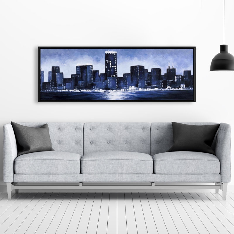 Marine marine, reproduction sur toile