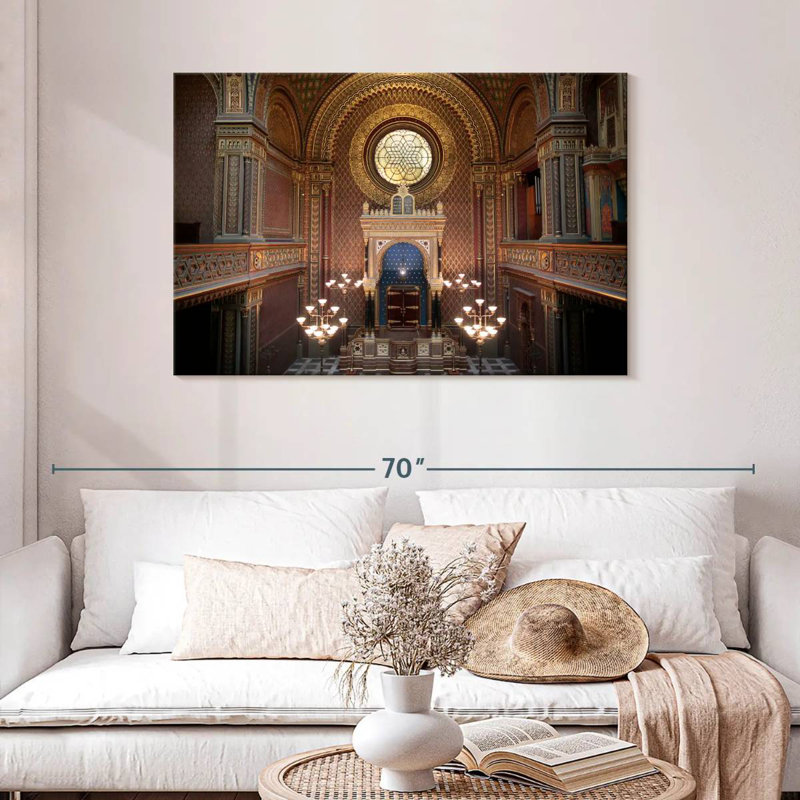 Synagogue espagnole Nicci, H 30 po x l 45 po