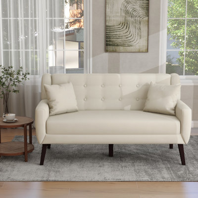 Jaqueze 159.9Cm Square Arms Sofa