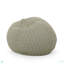 Pouf rond à carreaux 5 pieds, vert