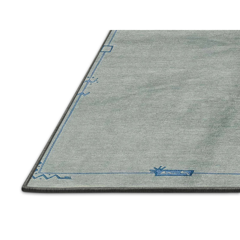 Abstract Indoor Rug, Rectangle 5' x 8'