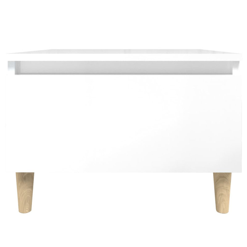 Kenzee End Table, High Gloss White