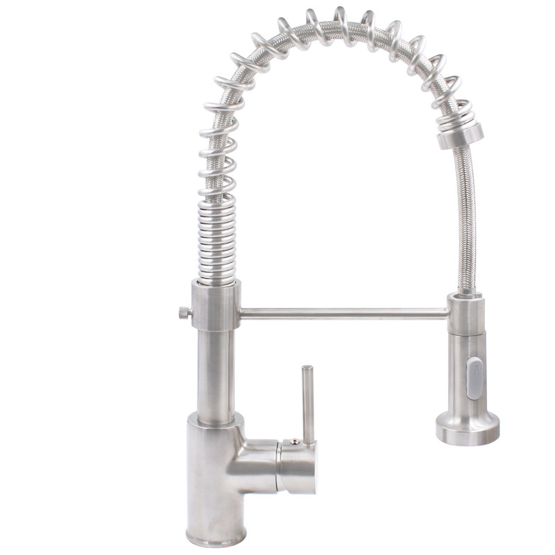 Topia Pull Down Kitchen Faucet, Brushed Nickel