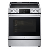 Lg Studio 6.3 Cu. Ft. Instaview Induction Slide-in Range With Air Fry And Air Sous Vide