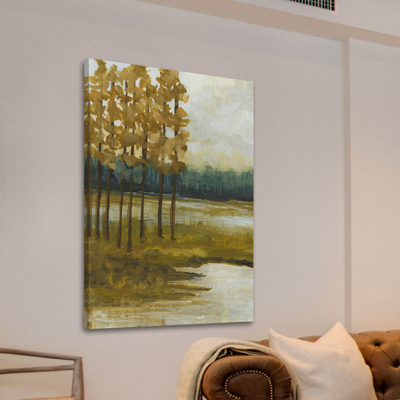 "Etoile I" Print on Wrapped Canvas, 45" H x 30" W x 1.5" D