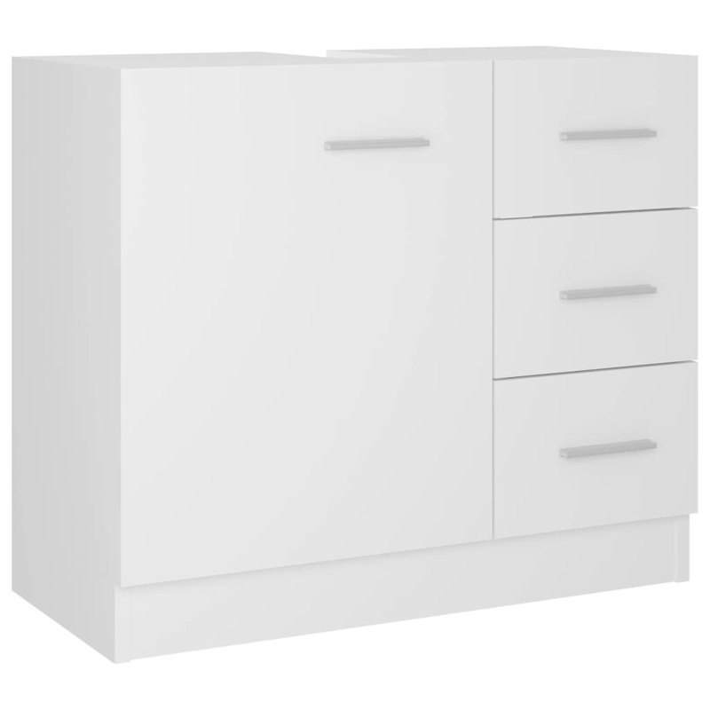 Armoire en carton 24,8 po x 11,8 po x 21,3 po Latitude Run®, Blanc