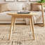 Newark Ash Round Four Leg Coffee Table