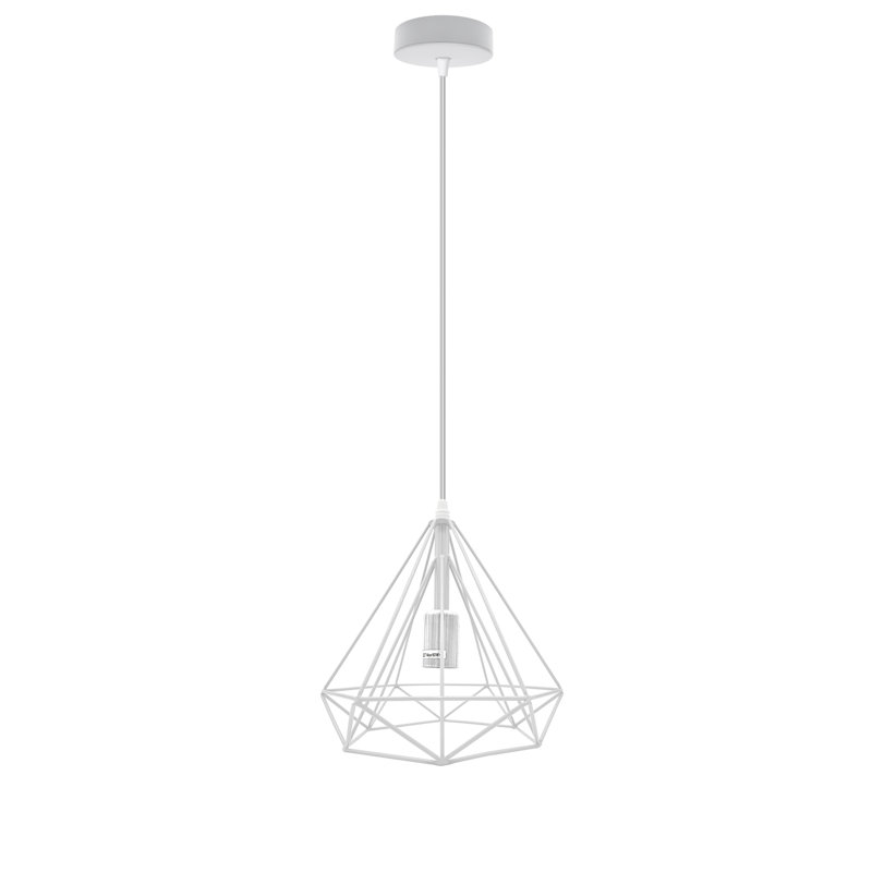 Ana-Sofia 1 - Light Single Pendant, White, No